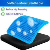 Thumbnail for Cool Gel Honeycomb Seat Cushion