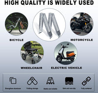 Thumbnail for Folding Ramps ATV Mower Loading Ramps