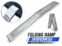 Thumbnail for Folding Ramps ATV Mower Loading Ramps