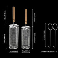 Thumbnail for Rolling Grill Basket