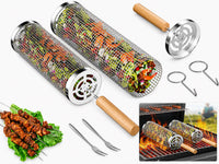 Thumbnail for Rolling Grill Basket