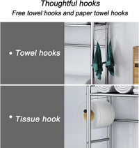 Thumbnail for Bathroom Shelves On The Toilet Toilet Shelf Toilet Rack