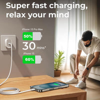 Thumbnail for Replacement 20W iPhone Fast Charger