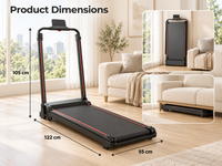 Thumbnail for Foldable 4-in-1 Walking & Running Smart Treadmill