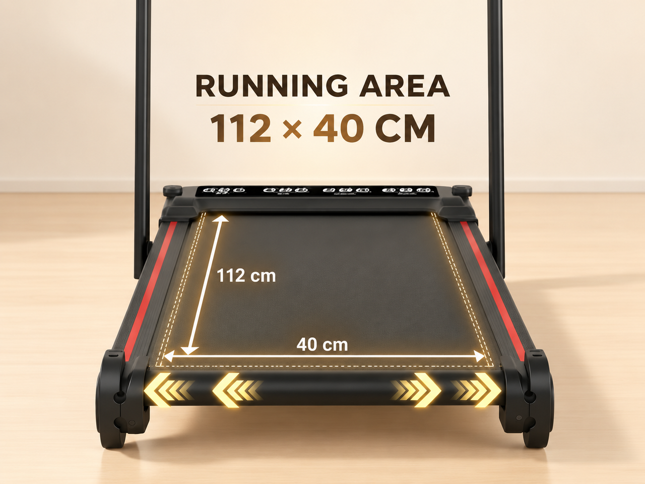 Foldable 4-in-1 Walking & Running Smart Treadmill