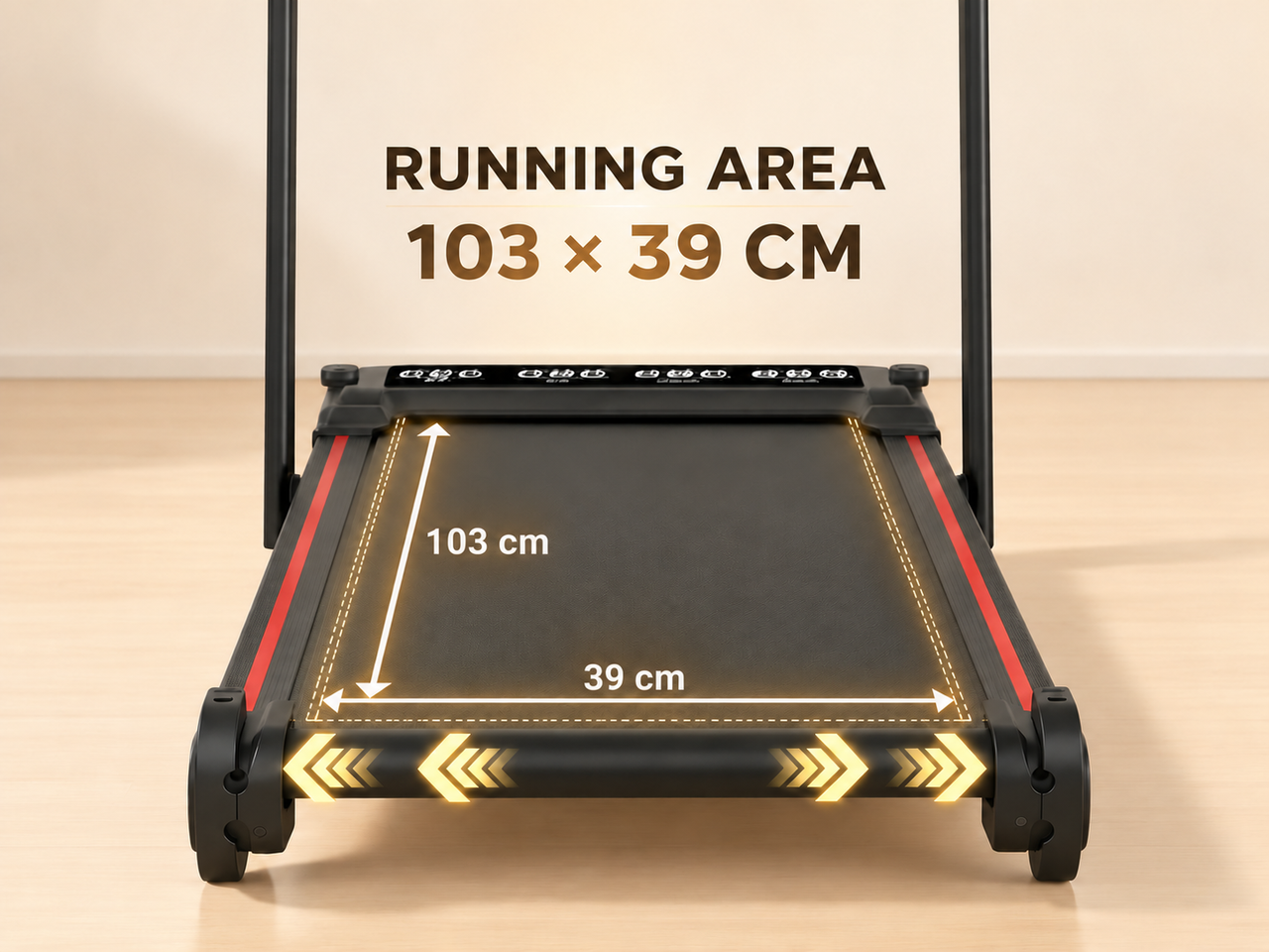 Foldable 4-in-1 Walking & Running Smart Treadmill