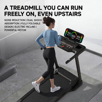 Thumbnail for Incline Treadmill Mechanical Treadmill Walking Machine