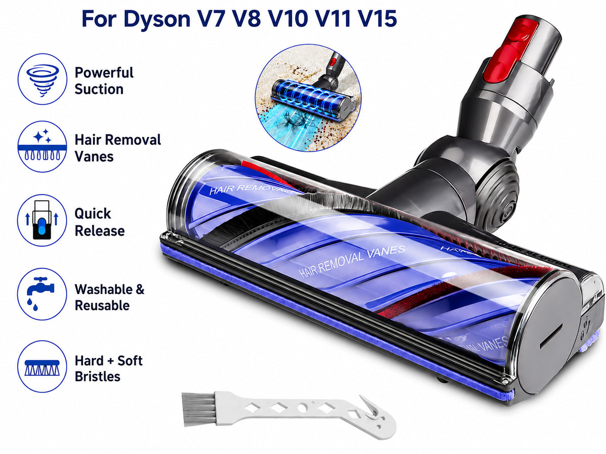 Dysons V7 V8 V10 V11 V15 Vacuum Cleaners Brush Head