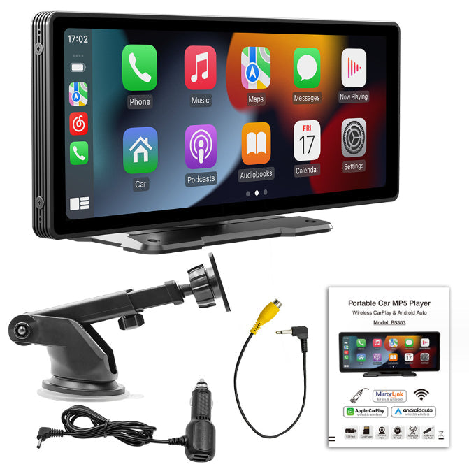 Apple Carplay Android auto Car Stereo Player 9"