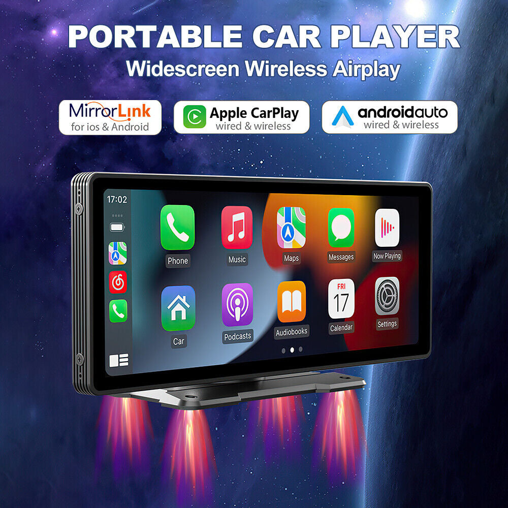 Apple Carplay Android auto Car Stereo Player 9"