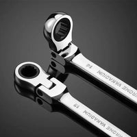 Thumbnail for 12Pc Metric Flexi Head Ratchet Spanner Wrench Set