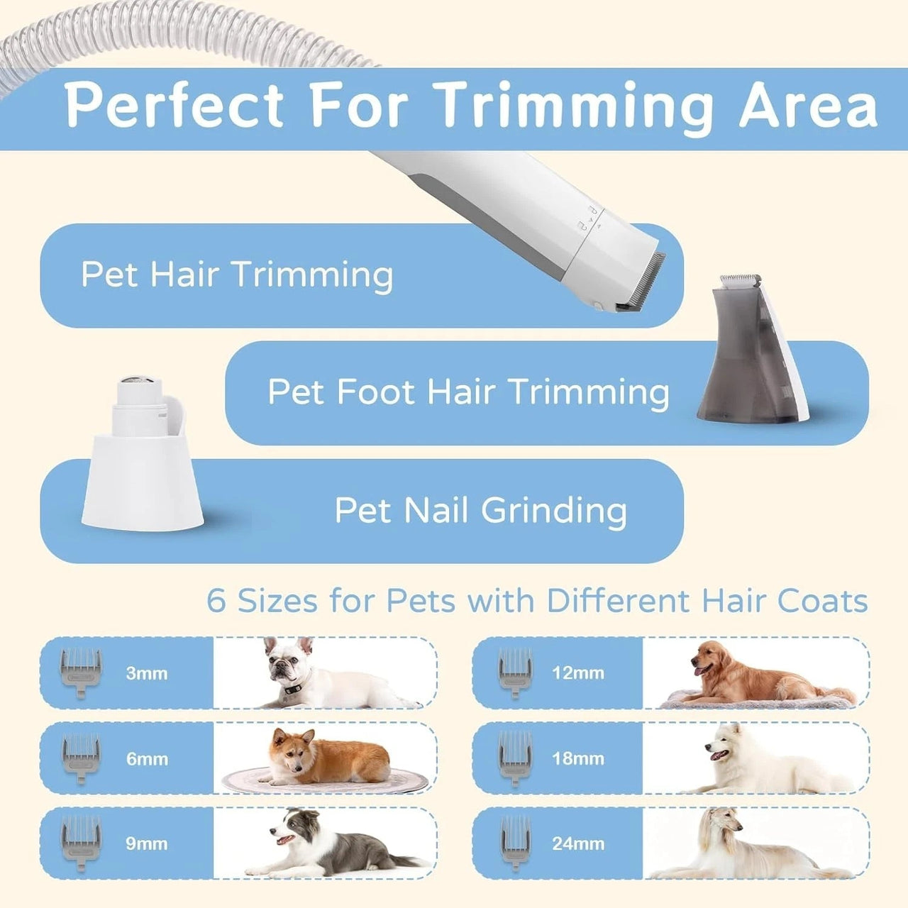 Pet Dog Grooming Kit Pet Hair Dryer
