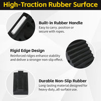 Thumbnail for 2PCS Solid Rubber Wheel Chock