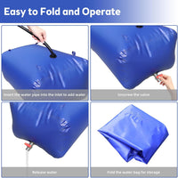Thumbnail for Water Storage Bladder Tank Container Portable
