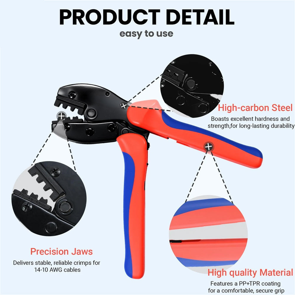 Solar Crimper MC4 PV Crimping Pliers Cable