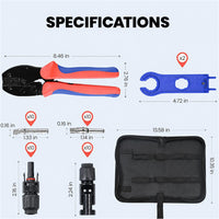 Thumbnail for Solar Crimper MC4 PV Crimping Pliers Cable