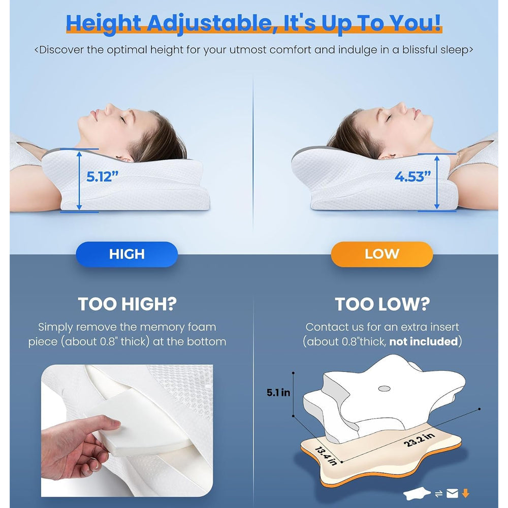 Ergonomic Cervical Neck Pillow