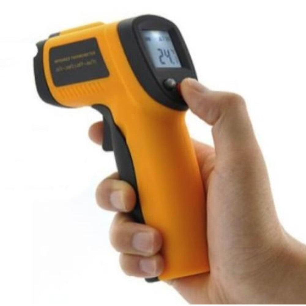 Thermometer measuring engine parts