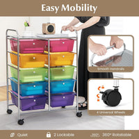 Thumbnail for 10 Drawer Rolling Organiser