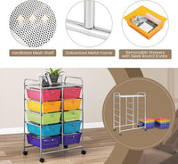 Thumbnail for 10 Drawer Rolling Organiser