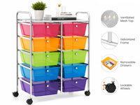 Thumbnail for 10 Drawer Rolling Organiser