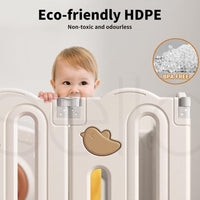 Thumbnail for Baby Playpen 16 Panel Safety Gate