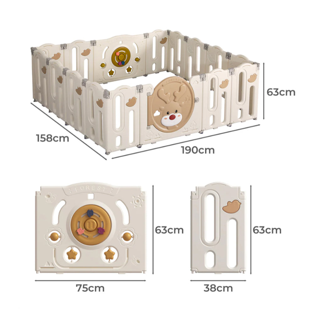 Baby Playpen 16 Panel Safety Gate
