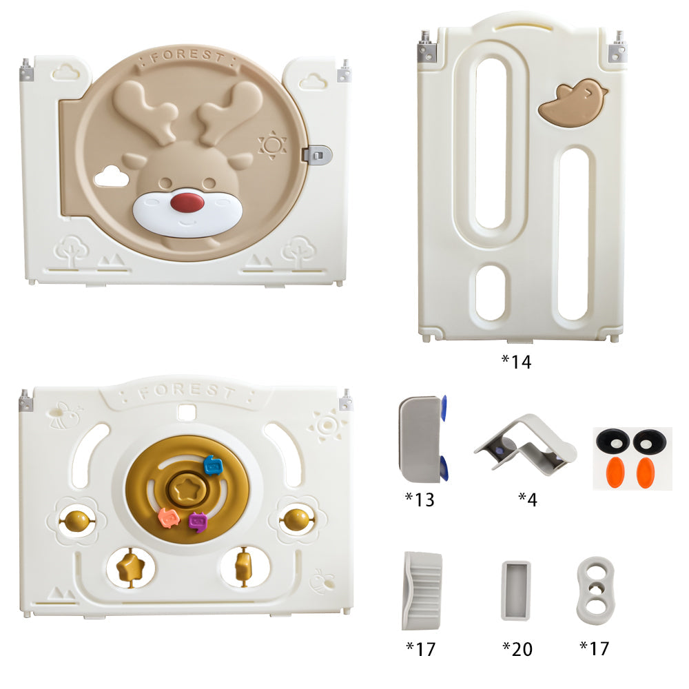 Baby Playpen 16 Panel Safety Gate