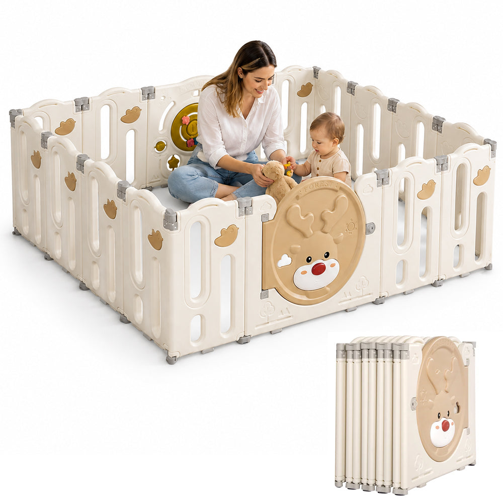 Baby Playpen 16 Panel Safety Gate