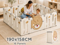 Thumbnail for Baby Playpen 16 Panel Safety Gate