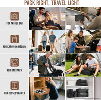 Thumbnail for 8Pcs Travel Luggage Packing Cubes