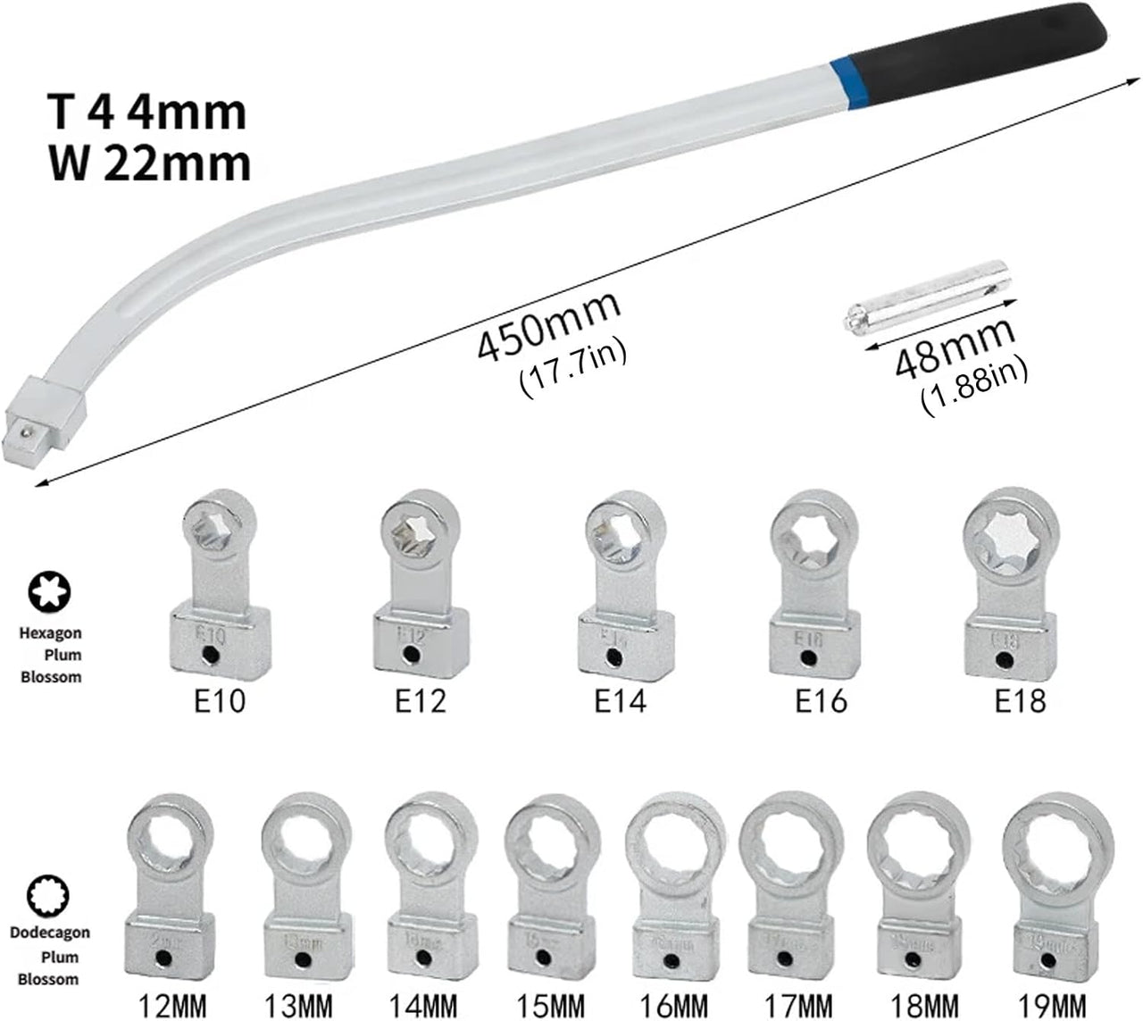 Serpentine Belt Tool Set 15Pcs