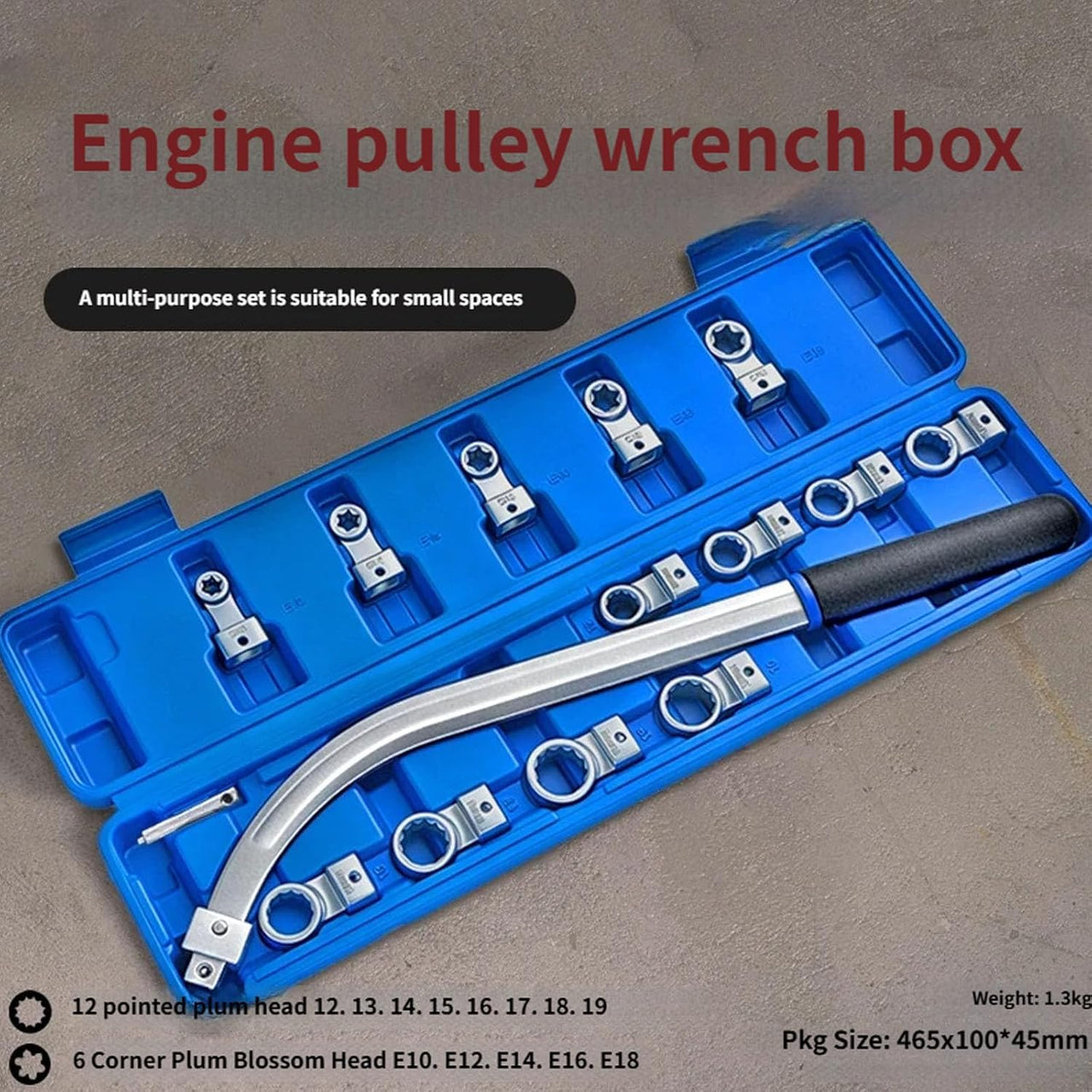 Serpentine Belt Tool Set 15Pcs