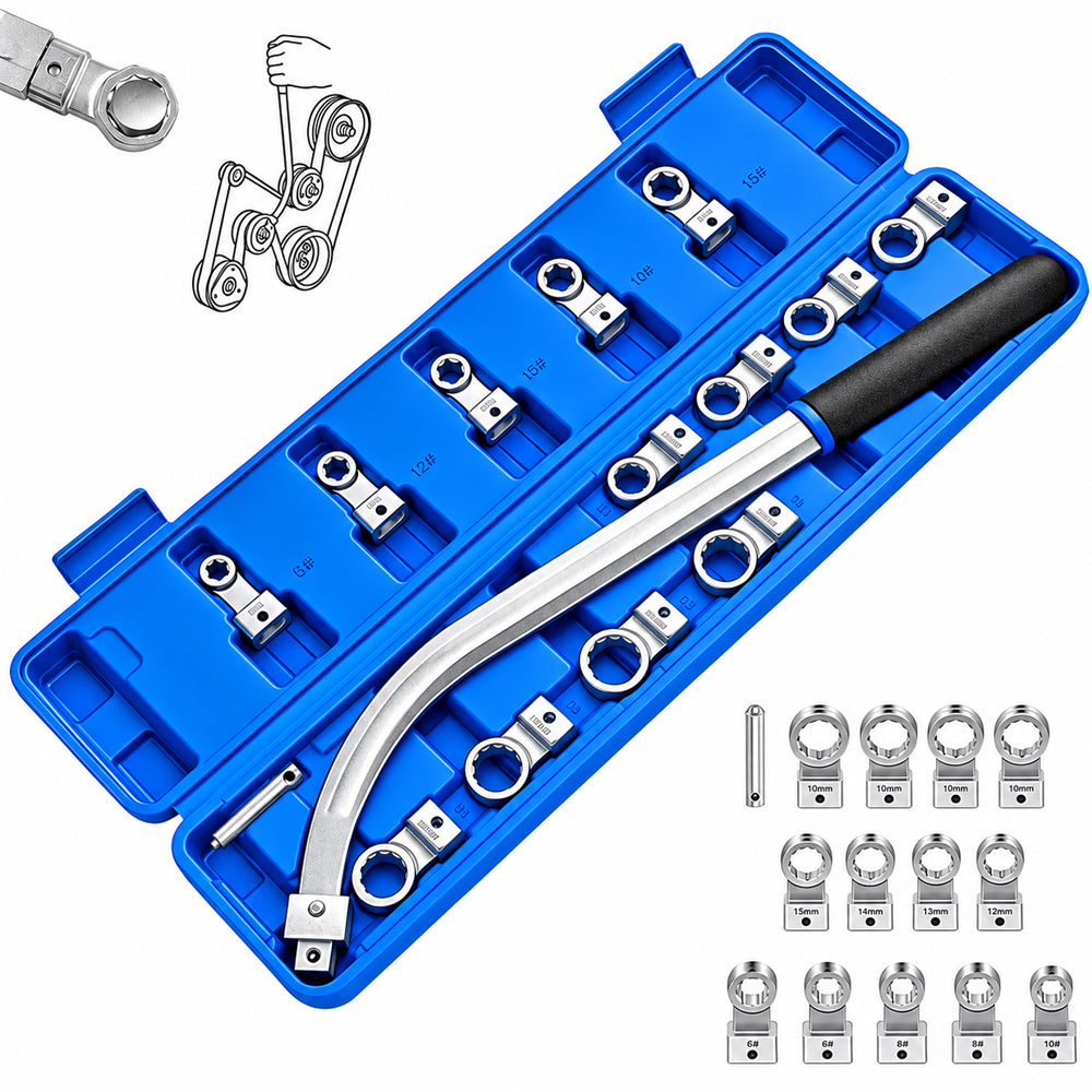 Serpentine Belt Tool Set 15Pcs