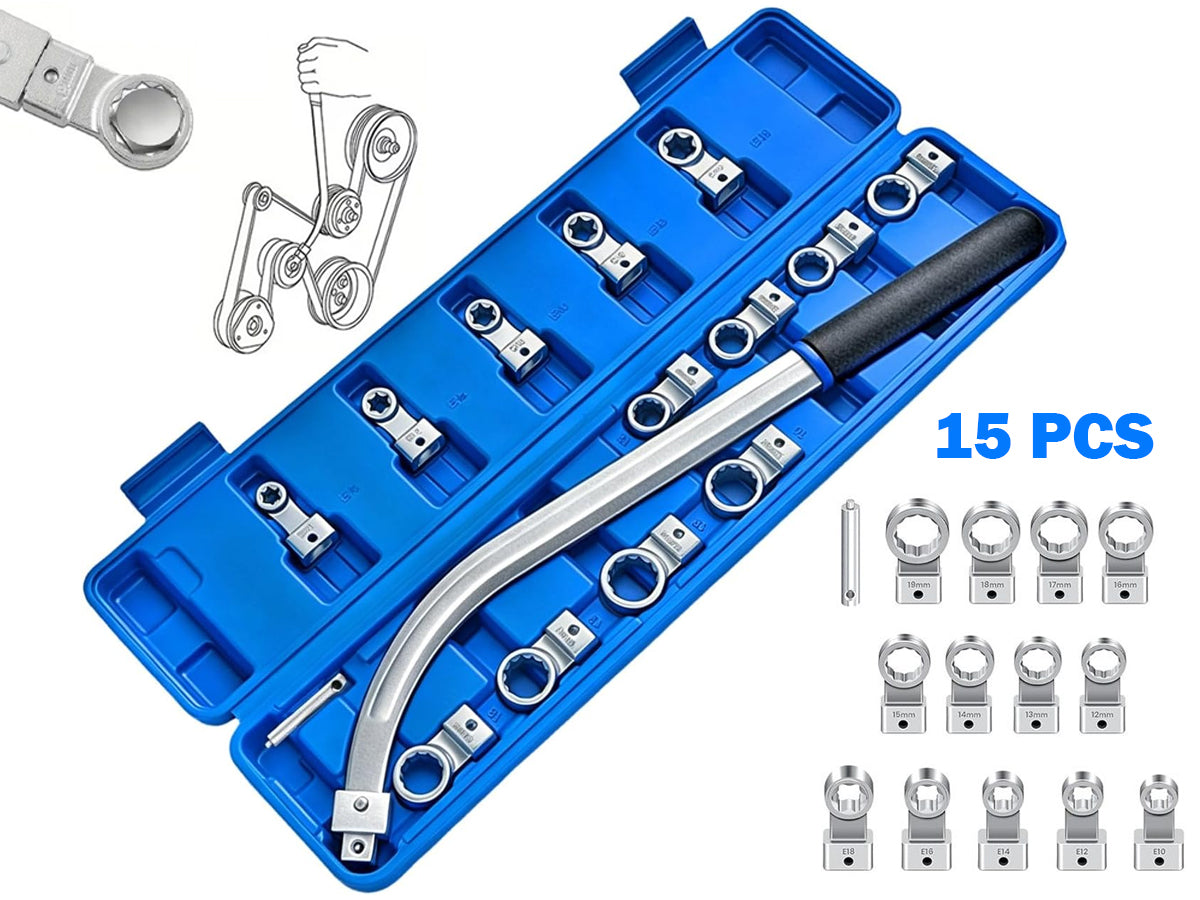 Serpentine Belt Tool Set 15Pcs