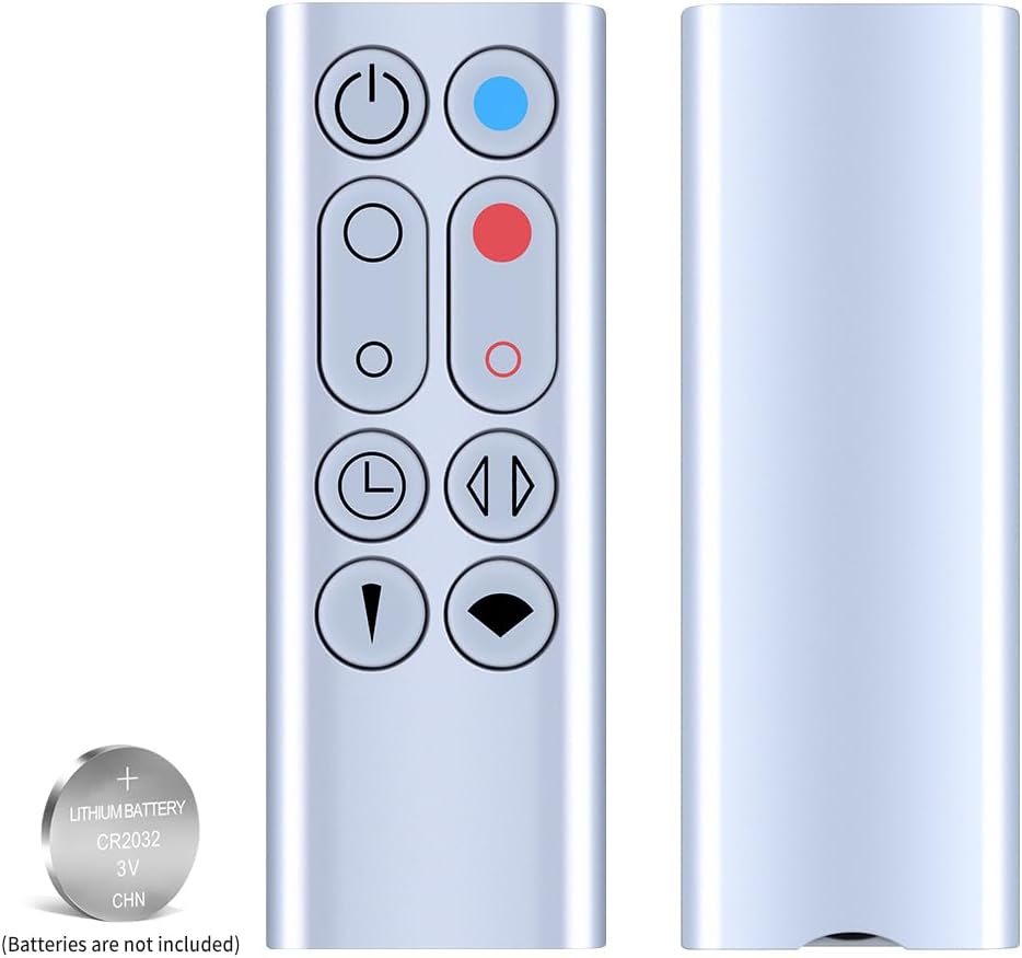 DA-02-03-B_Dyson Replacement Remote Control Silver