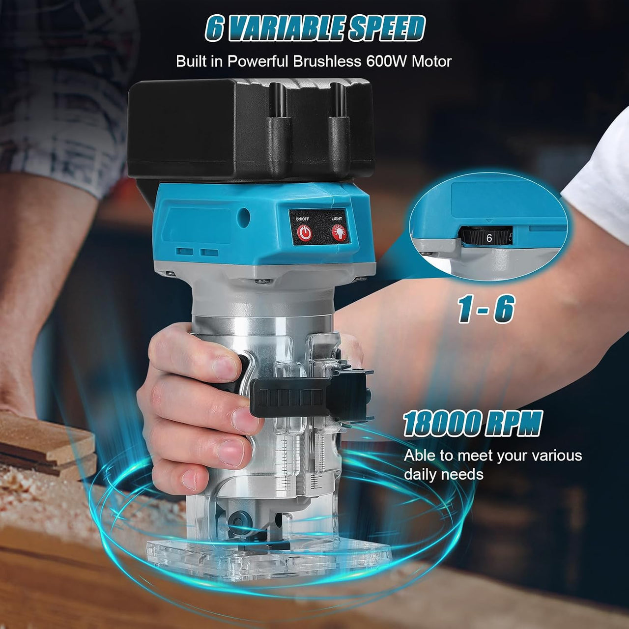 Wood Router Tool