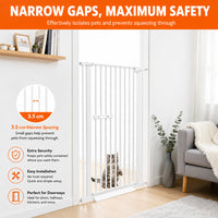 Thumbnail for Pet Safety Gate - Retractable Safety Gate 150cm