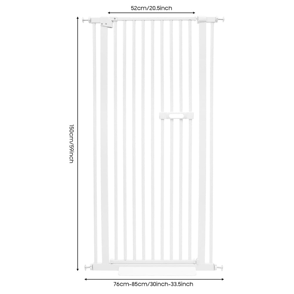 Pet Safety Gate - Retractable Safety Gate 150cm