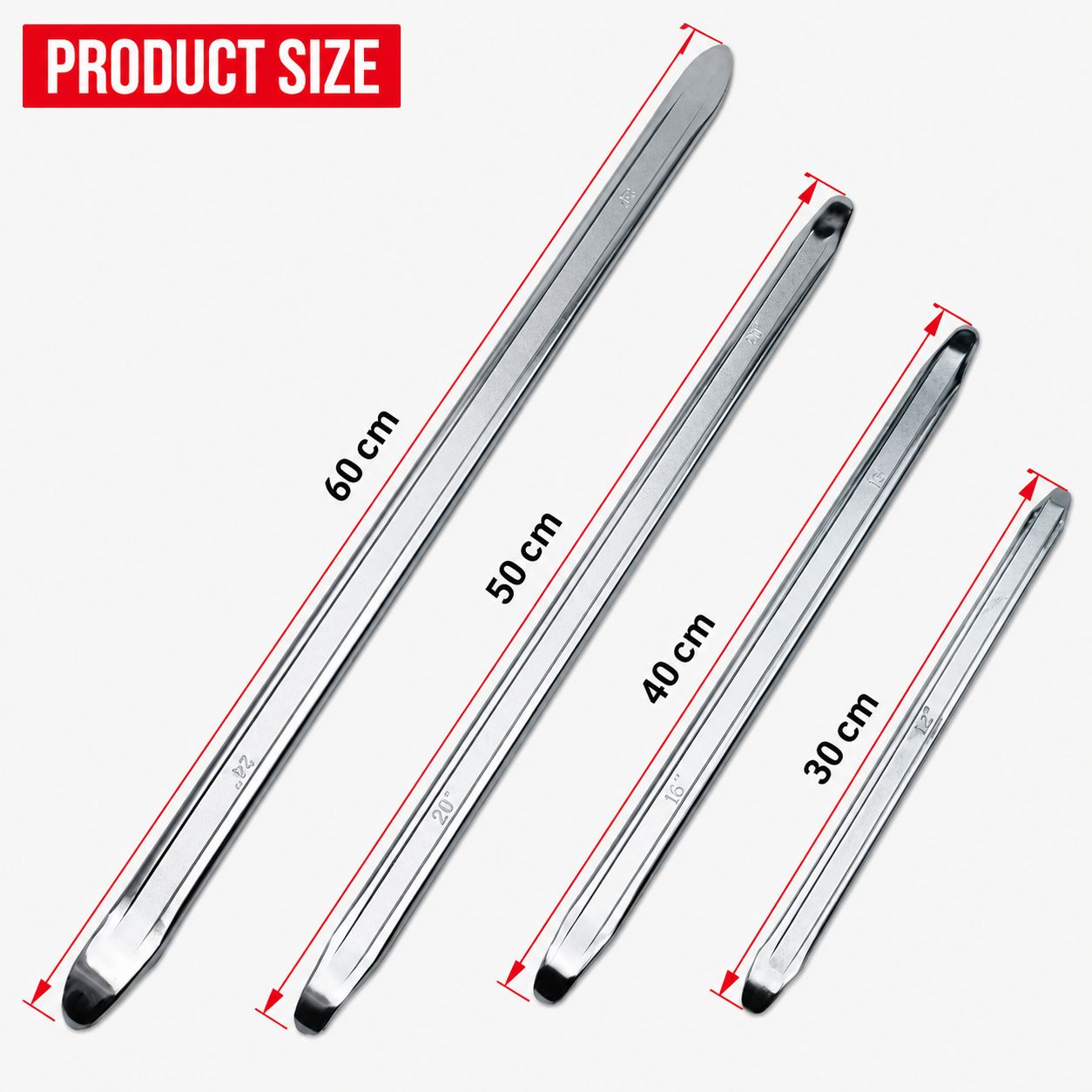 Tire Pry Bars Tyre Changing Tool 4 Pcs