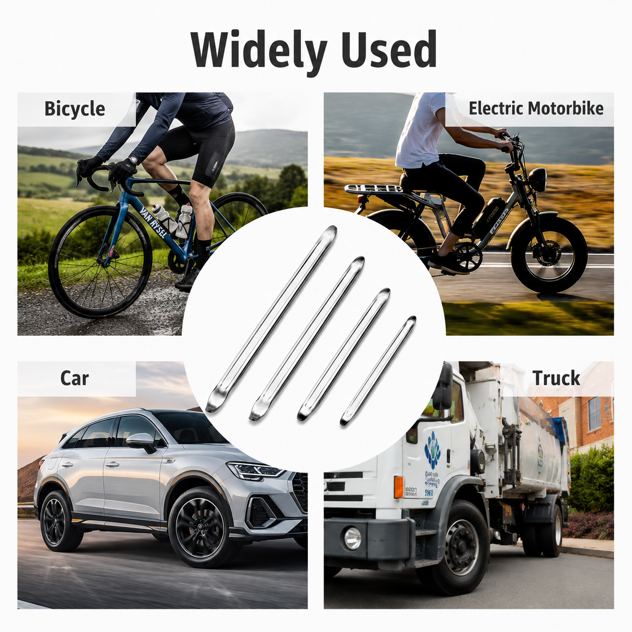 Tire Pry Bars Tyre Changing Tool 4 Pcs
