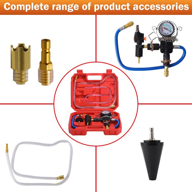 Radiator Coolant Vacuum Purge & Refill Kit