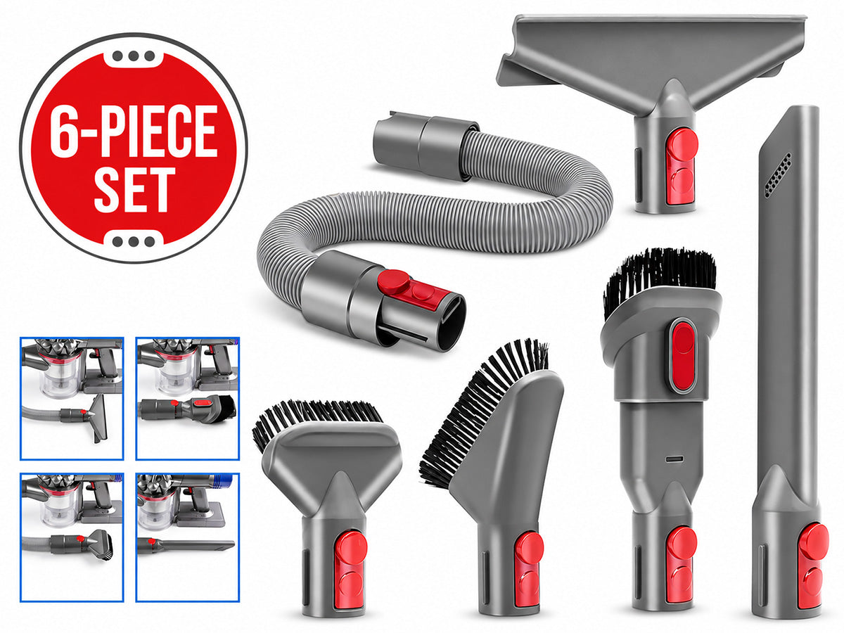 6Pcs Dyson Vacuum Cleaner Accessories