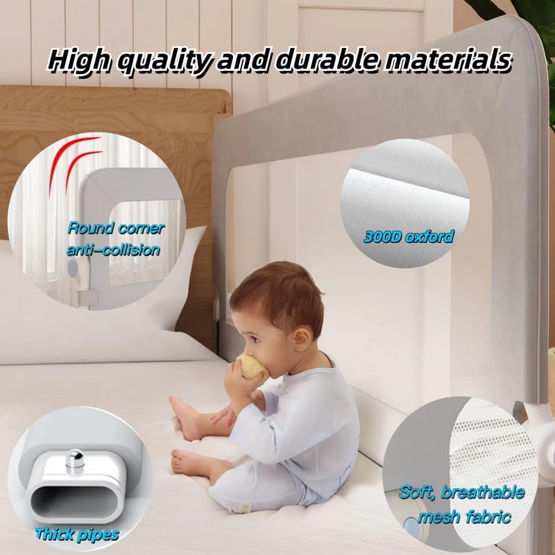 Foldable Bed Rail for Toddlers 200cm