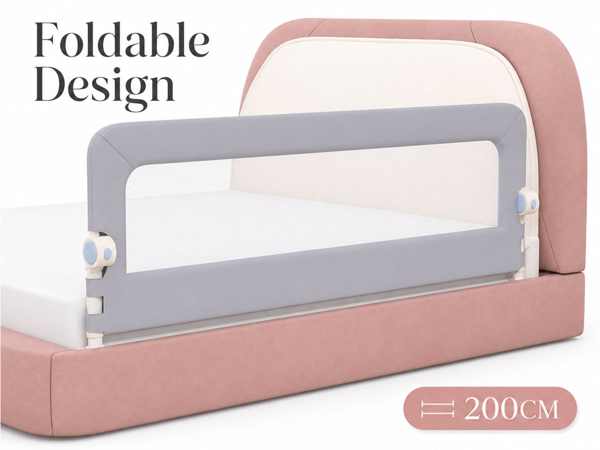 Foldable Bed Rail for Toddlers 200cm
