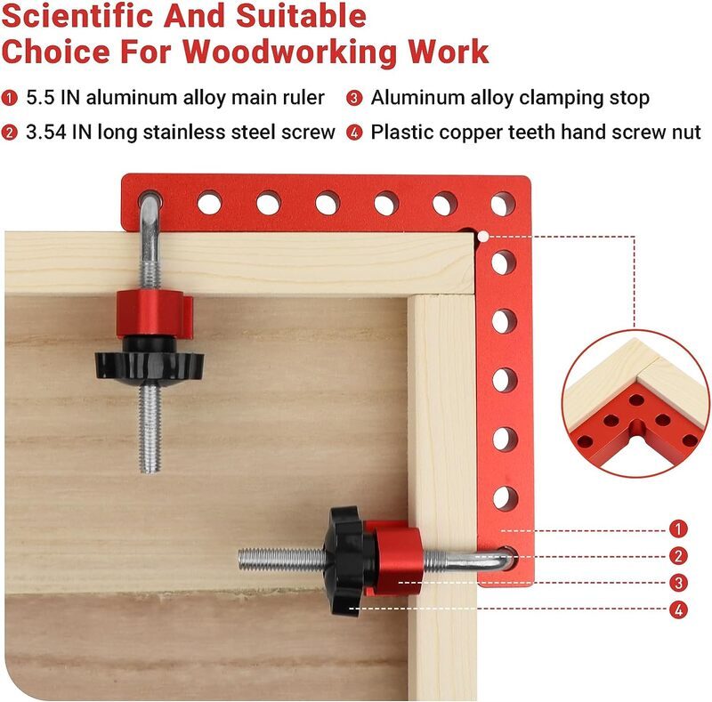 90 Degree Positioning Squares Right Angle Clamps