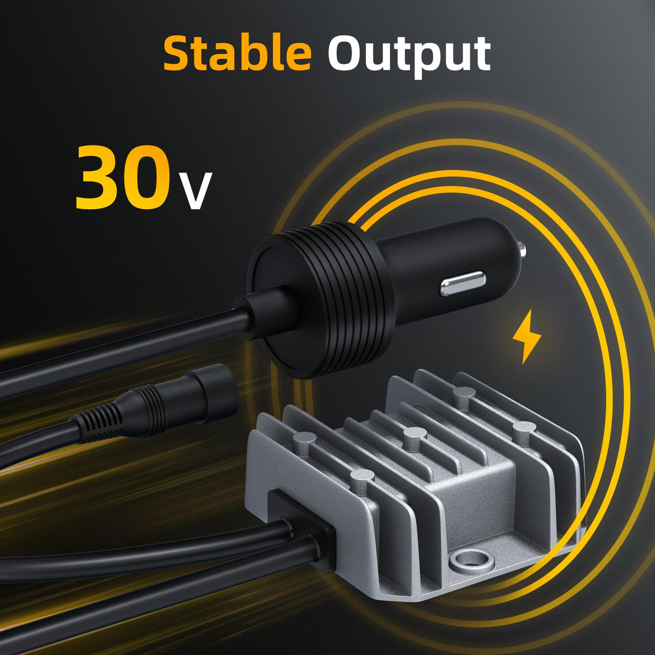 Starlink Mini Car Adapter with Step-Up Converter