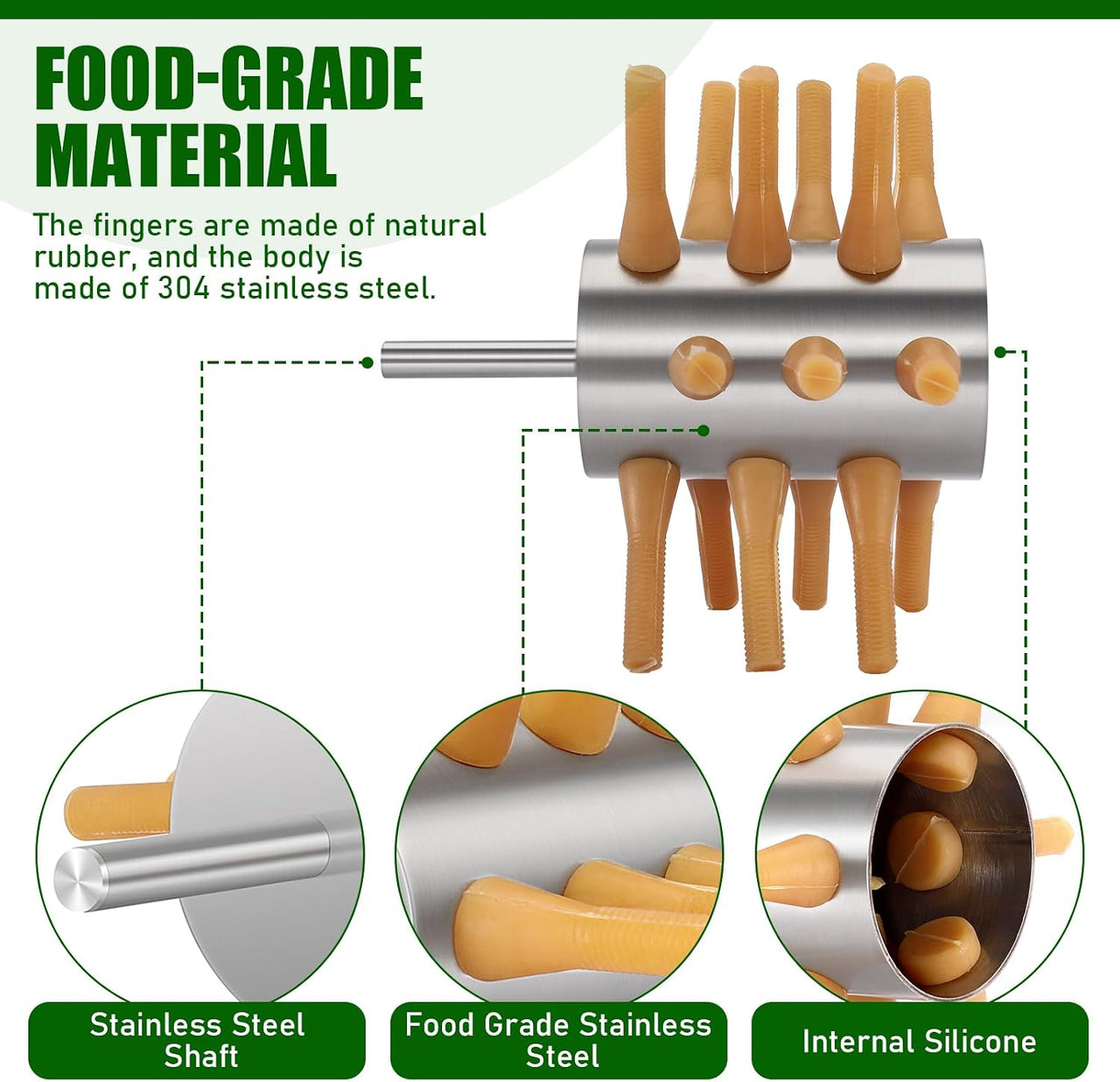 Chicken Plucker Drill Attachment