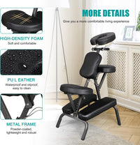 Thumbnail for Portable Foldable Tattoo Therapy Massage Chair