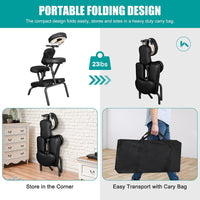 Thumbnail for Portable Foldable Tattoo Therapy Massage Chair